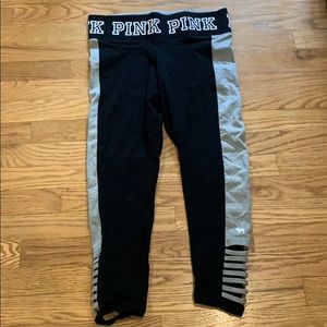 Woman’s pink capris